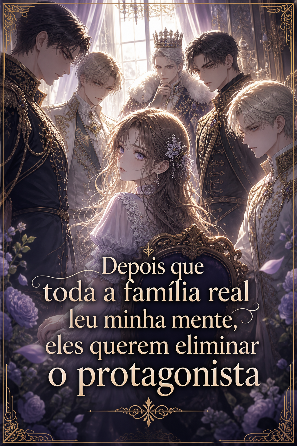 Depois que toda a família real leu minha mente, eles querem eliminar o protagonista