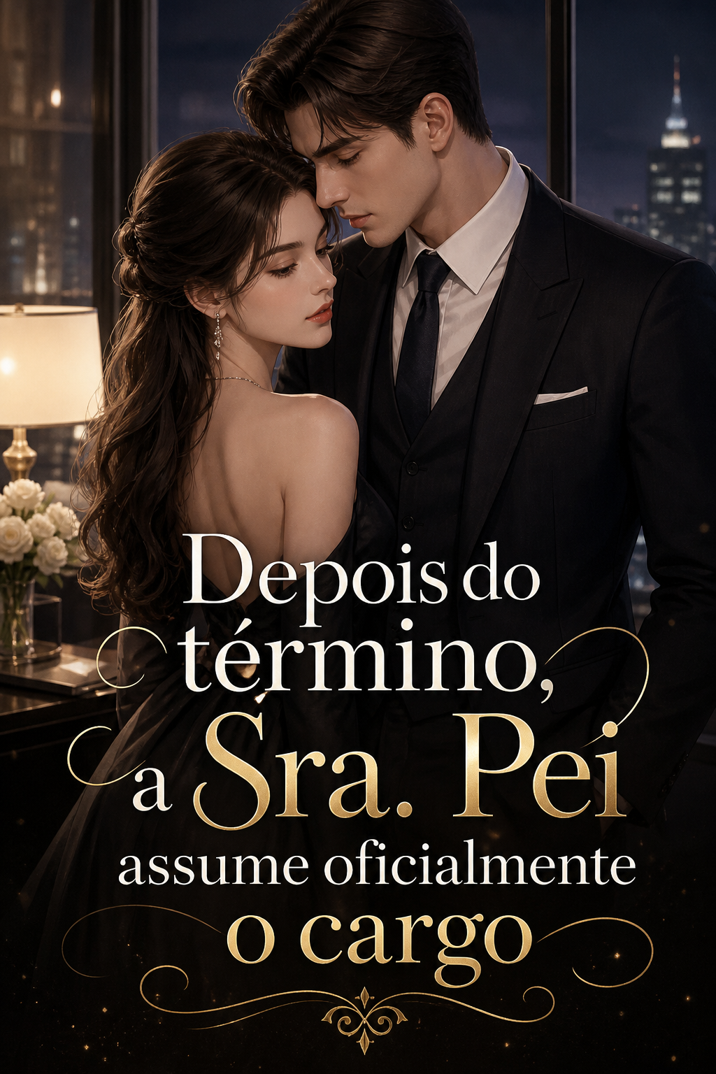 Depois do término, a Sra. Pei assume oficialmente o cargo